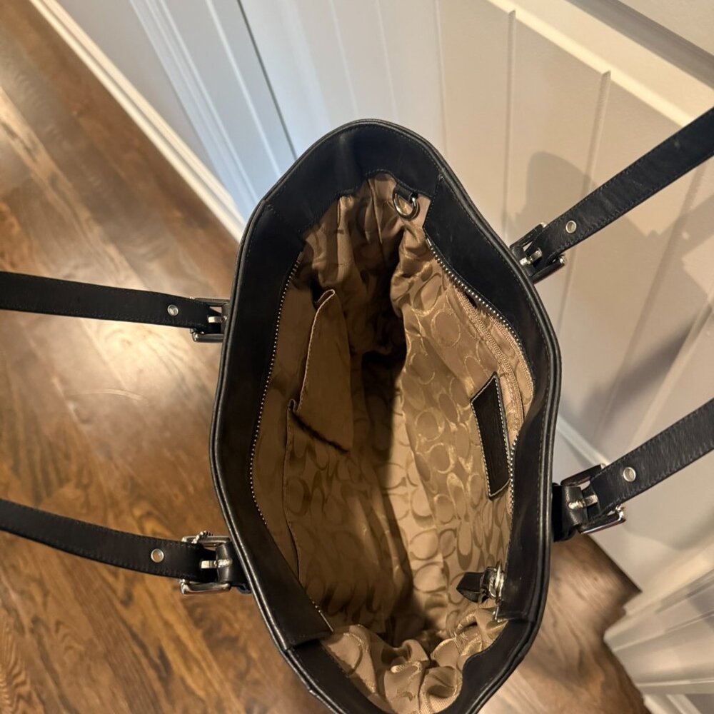 Coach Structured Shoulder Bag - image 3